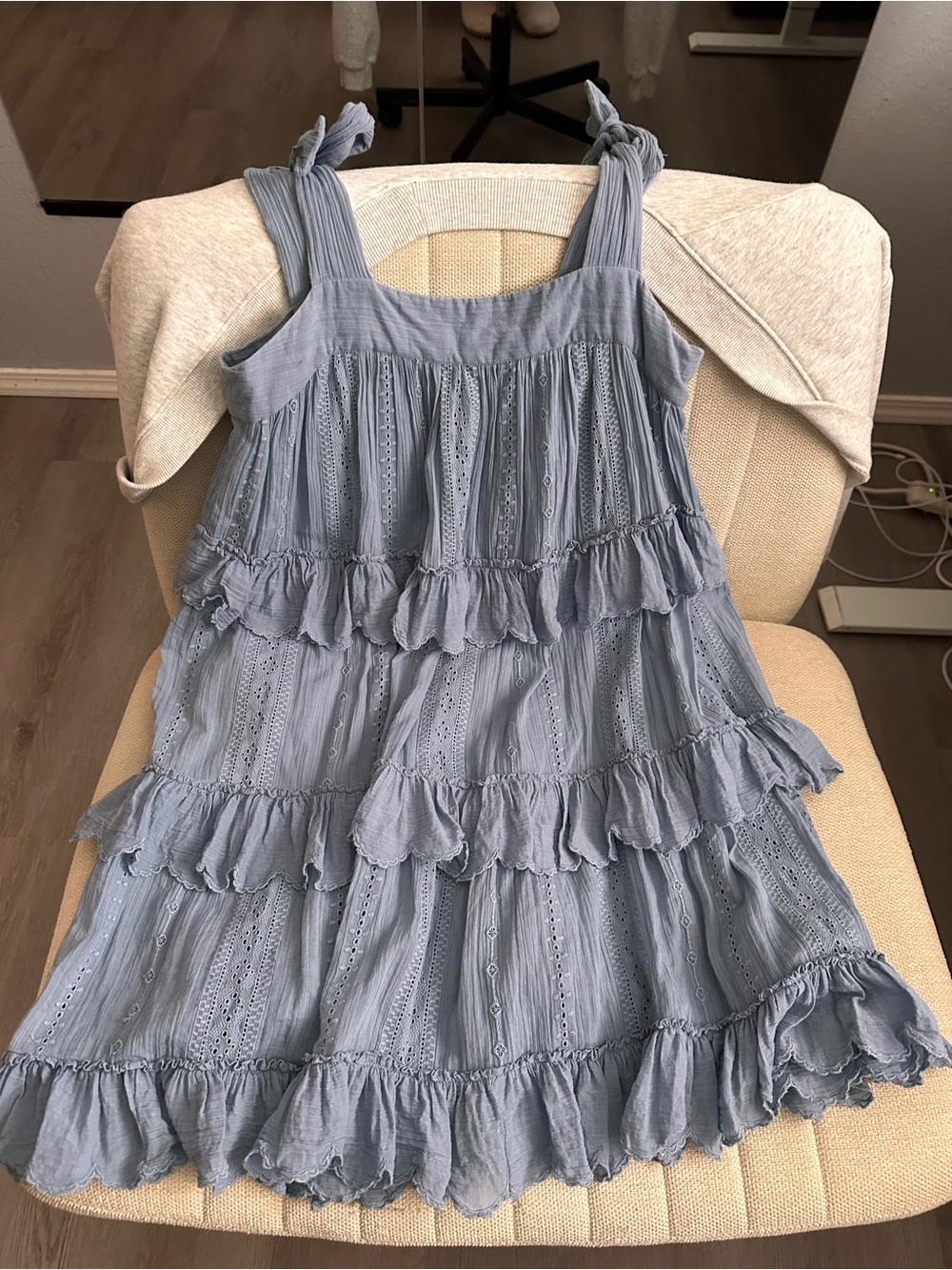 Sézane dress Dusty blue